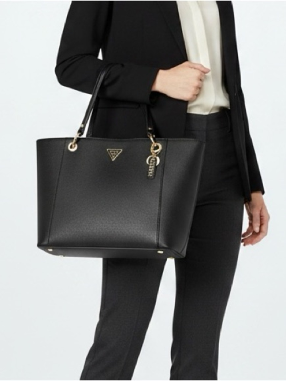 GUESS Black Tote Bag